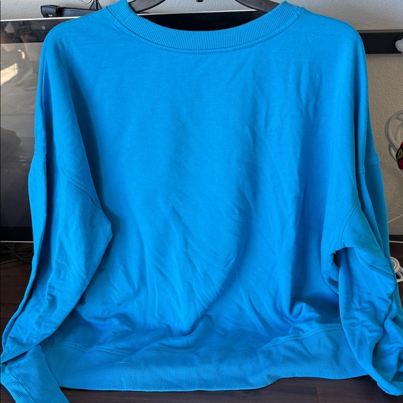 DSG Women's Blue Crew Neck Sweater - Picture 3 of 3